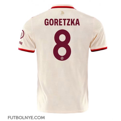 Camiseta Bayern Munich Leon Goretzka #8 Tercera Equipación 2024-25 manga corta